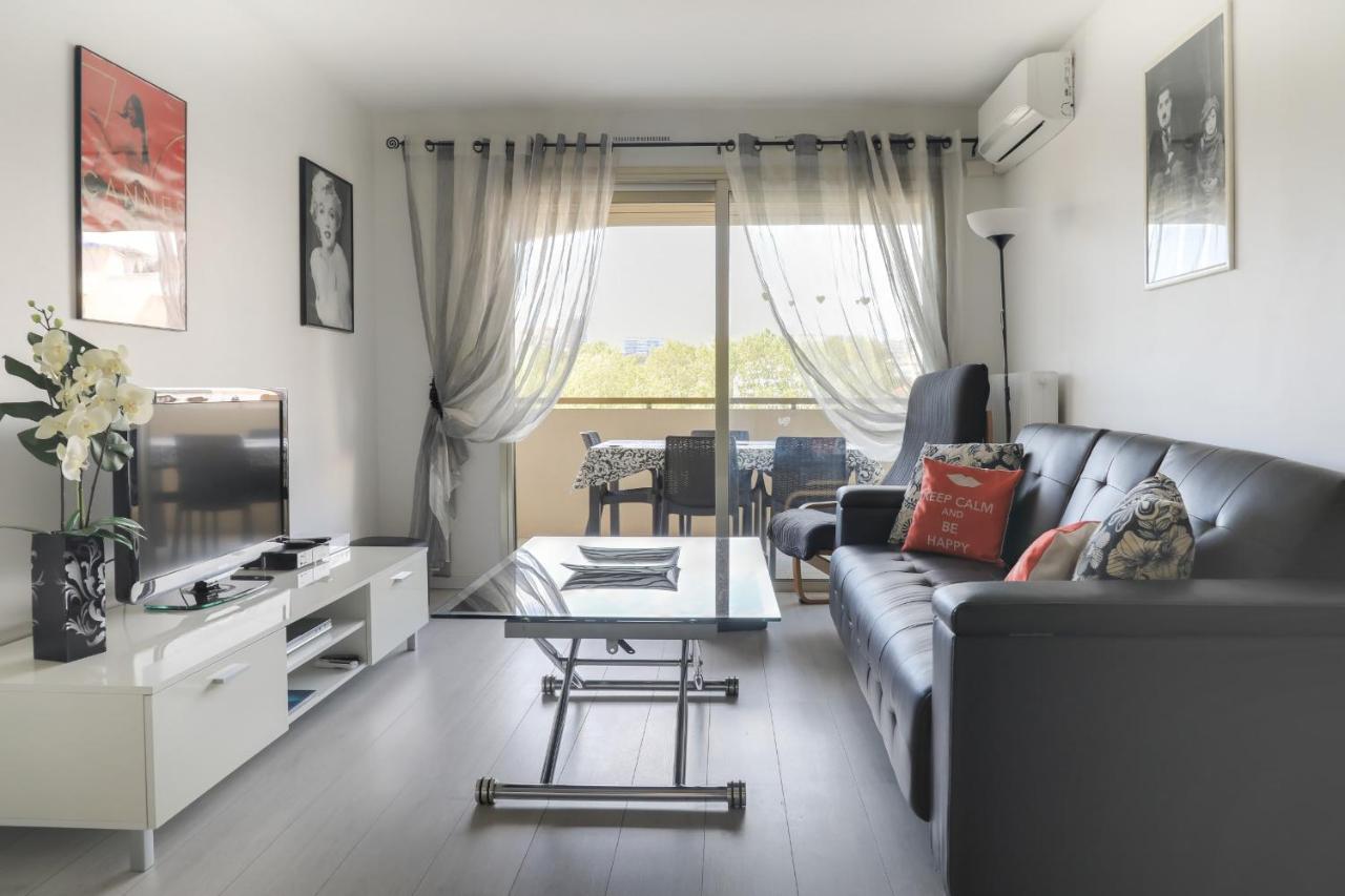 Immogroom - 2 Br- Bright - Terrace - Wifi - Air Conditioning 칸느 외부 사진